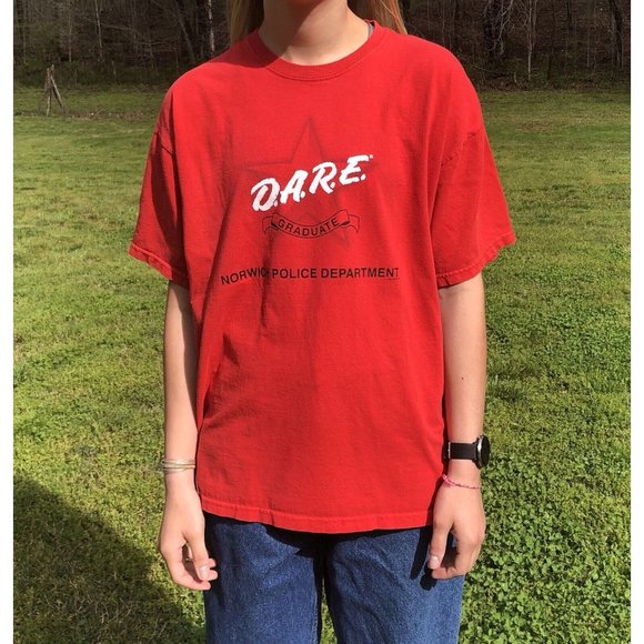 D.A.R.E. Graduate Norwich Police Dept. T-Shirt XL DARE - Picture 3 of 5
